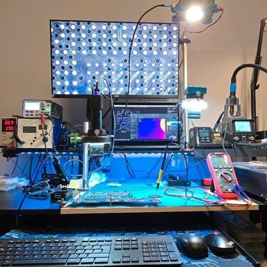 Elektronik-Reparatur & Fehlerdiagnose Professionelle Prüfung, Fehlersuche und Reparatur elektronischer Geräte mit moderner Messtechnik.